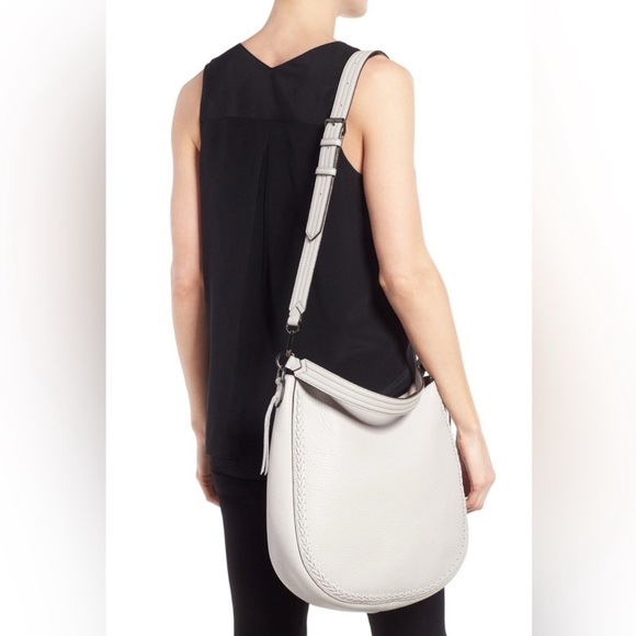 Rebecca Minkoff Unlined Convertible Whipstitch Hobo - Picture 10 of 11